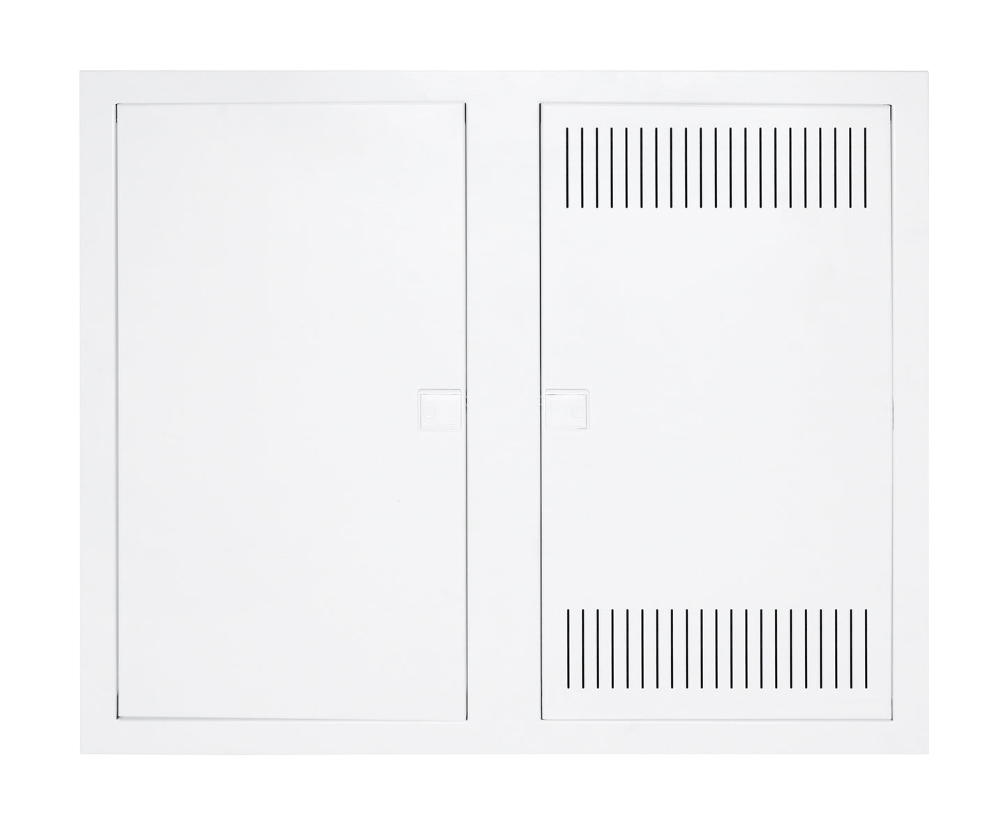 Cofret media combi cadru și ușă cu 3 rânduri orizontale