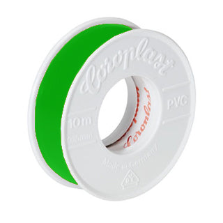 Banda izolat PVC verde COROPLAST 15mmx10m