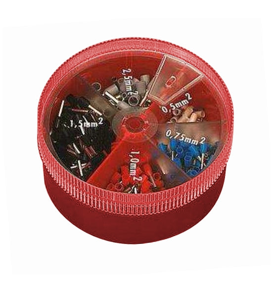 Set bucsi sertizoare 0,5-0,75-1-1,5-2,5mm²