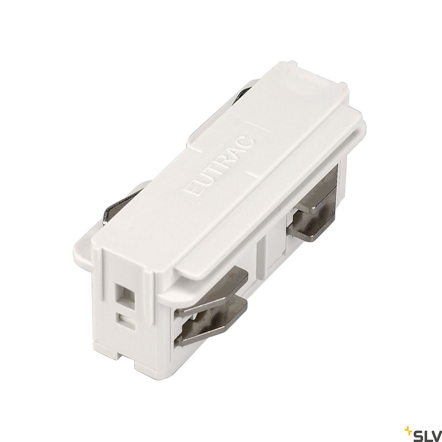 EUTRAC conector drept, electric, alb, RAL 9016