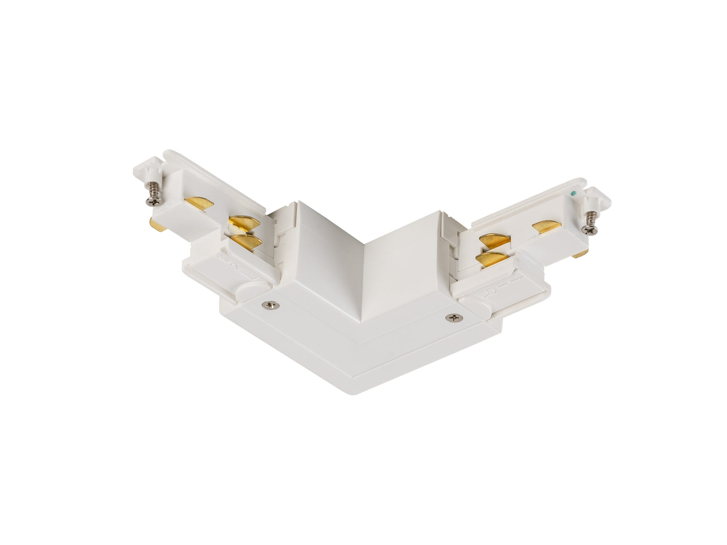 S-TRACK DALI L-Verbinder alb, reglabil