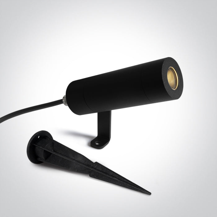 67538B/B/W BLACK GARDEN SPOT 6,5W 700mA WW IP65 DARK LIGHT