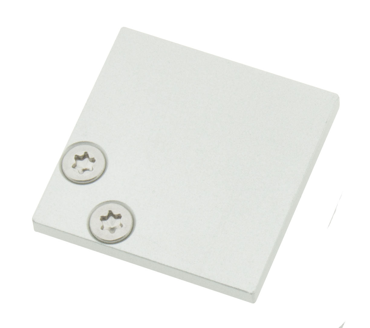 Profile end cap SPL square closed incl. screws