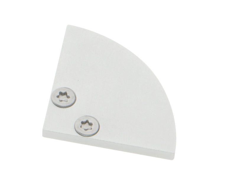Profile endcap SPL round closed, incl. screws