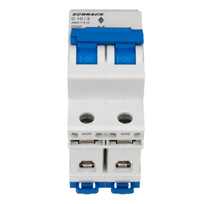 Întreruptor automat AMPARO 10kA, C 10A, 2 poli