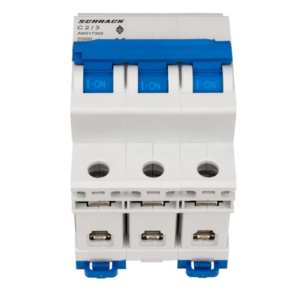 Întreruptor automat AMPARO 10kA, C 2A, 3 poli
