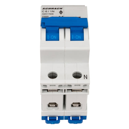Întreruptor automat AMPARO 10kA, C 6A, 1+N