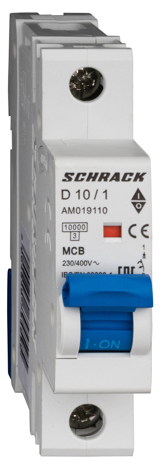 Întreruptor automat modular (MCB) AMPARO 10kA, D 10A, 1 pol