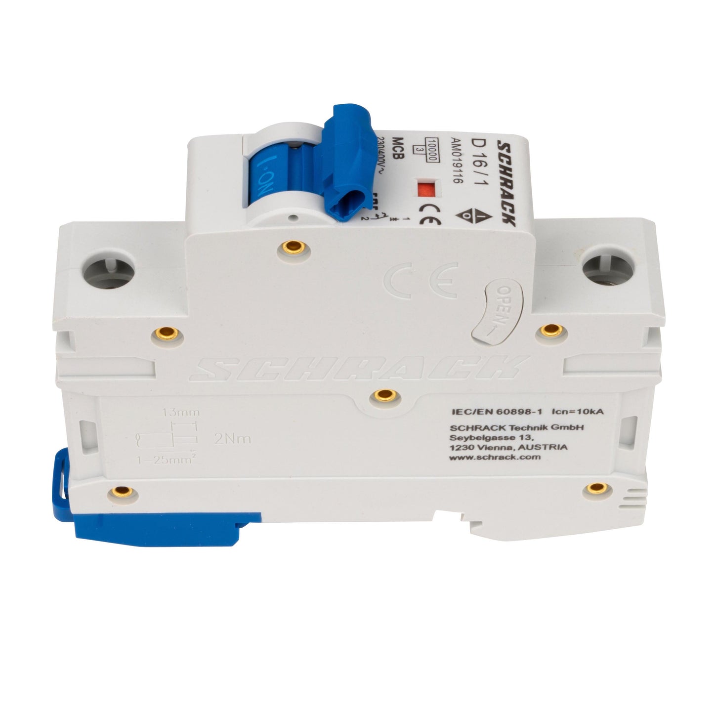 Întreruptor automat modular (MCB) AMPARO 10kA, D 16A, 1 pol