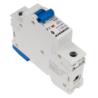 Întreruptor automat modular (MCB) AMPARO 10kA, D 20A, 1 pol