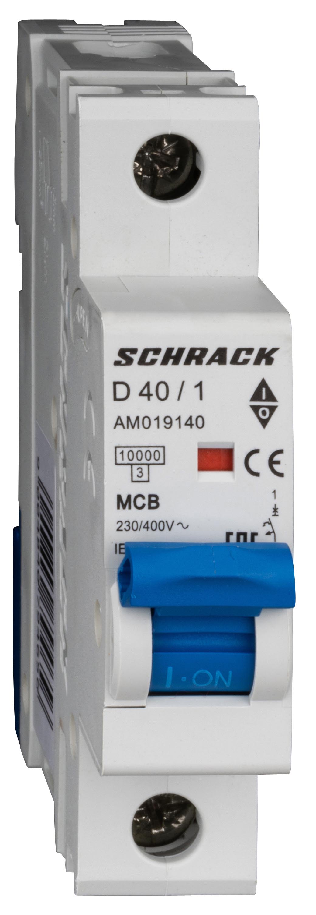 Întreruptor automat modular (MCB) AMPARO 10kA, D 40A, 1 pol