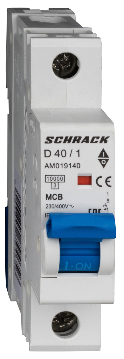 Întreruptor automat modular (MCB) AMPARO 10kA, D 40A, 1 pol