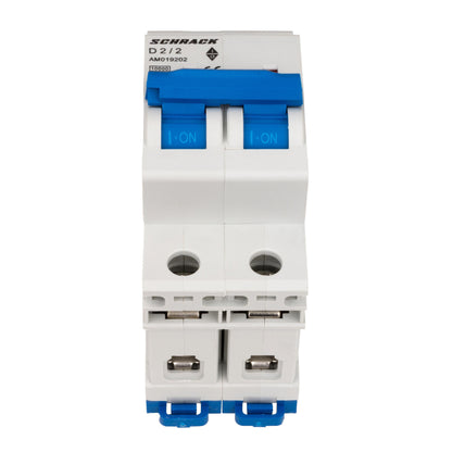 Întreruptor automat modular (MCB) AMPARO 10kA, D 2A, 2 poli