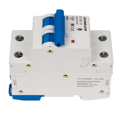 Întreruptor automat modular (MCB) AMPARO 10kA, D 25A, 2 poli