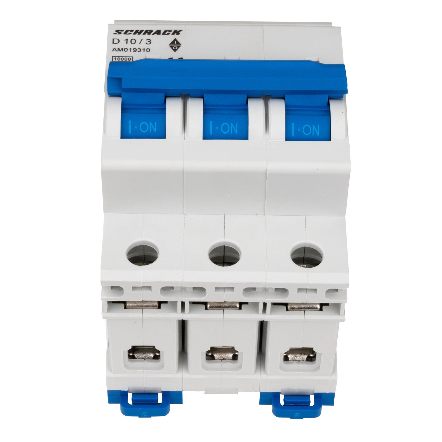 Întreruptor automat modular (MCB) AMPARO 10kA, D 10A, 3 poli