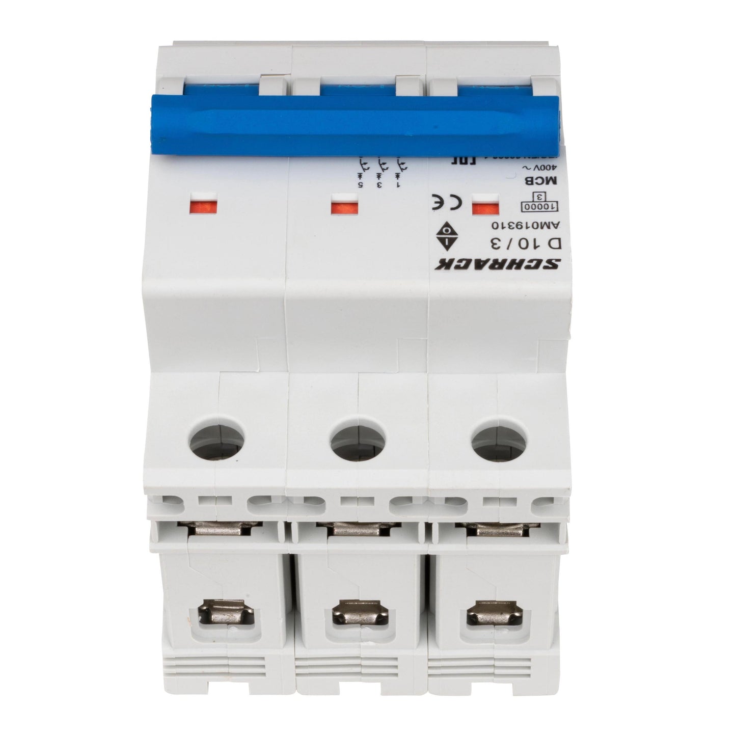 Întreruptor automat modular (MCB) AMPARO 10kA, D 10A, 3 poli