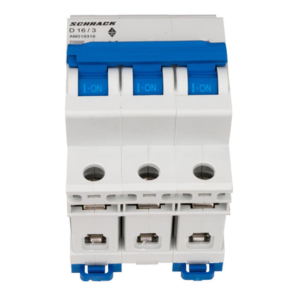 Întreruptor automat modular (MCB) AMPARO 10kA, D 16A, 3 poli