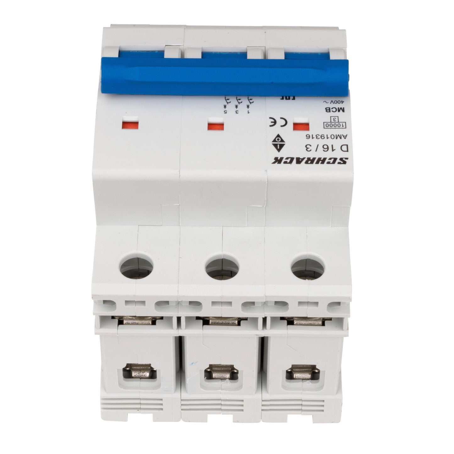 Întreruptor automat modular (MCB) AMPARO 10kA, D 16A, 3 poli