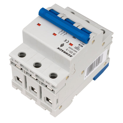 Întreruptor automat modular (MCB) AMPARO 10kA, D 20A, 3 poli