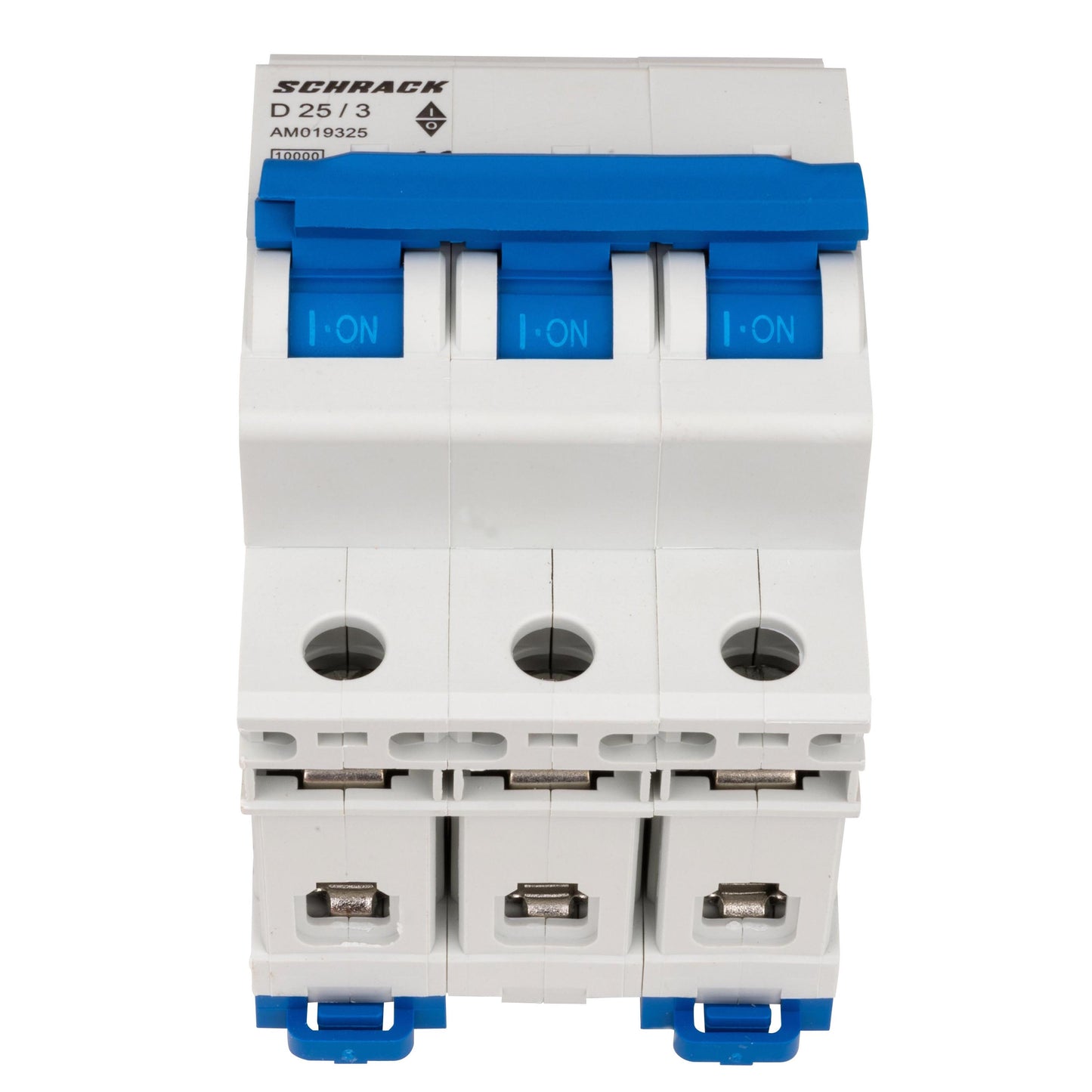 Întreruptor automat modular (MCB) AMPARO 10kA, D 25A, 3 poli