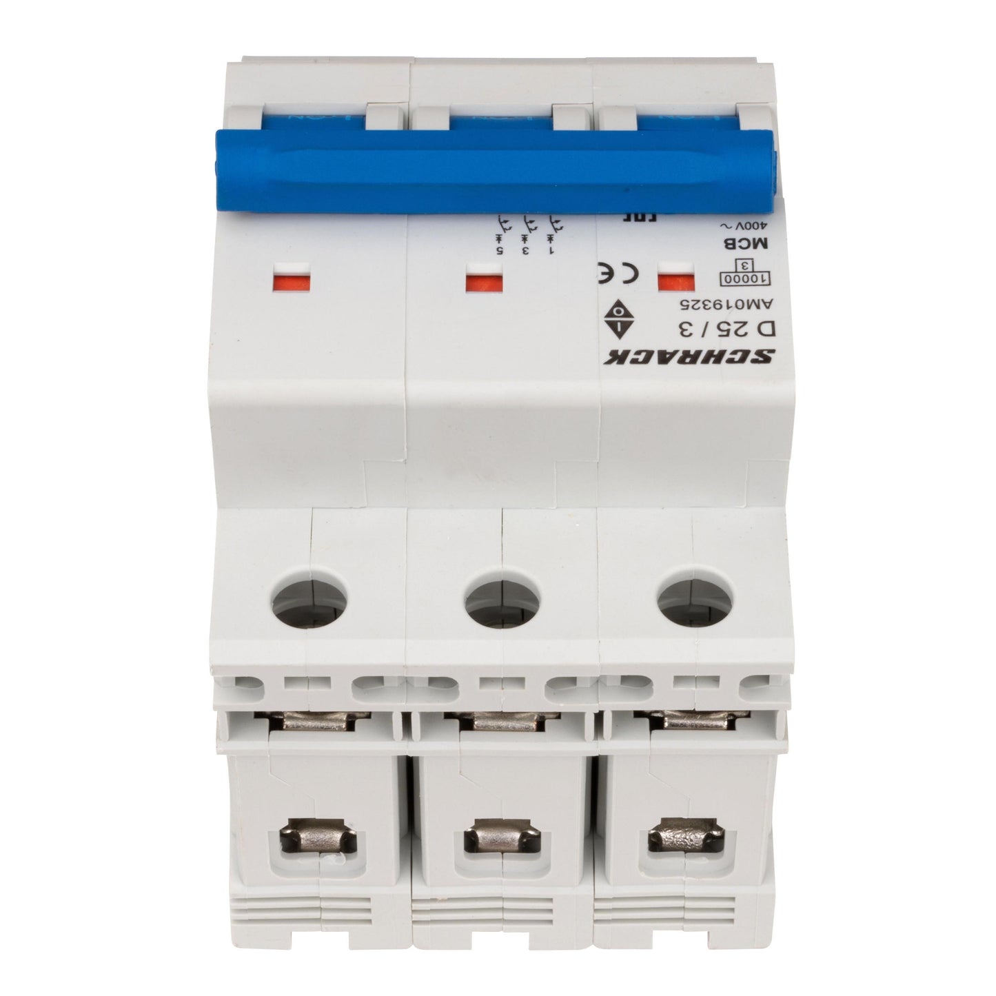 Întreruptor automat modular (MCB) AMPARO 10kA, D 25A, 3 poli