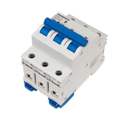 Întreruptor automat modular (MCB) AMPARO 10kA, D 25A, 3 poli