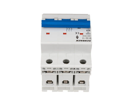 Întreruptor automat modular (MCB) AMPARO 10kA, D 32A, 3 poli