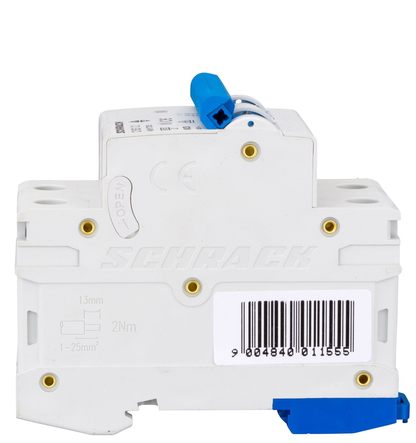Întreruptor automat modular (MCB) AMPARO 6kA, C 63A, 2-poli