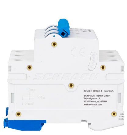 Întreruptor automat modular (MCB) AMPARO 6kA, C 16A, 3-poli