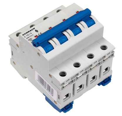 Miniature Circuit Breaker (MCB) AMPARO 6kA, C 10A, 4-pole