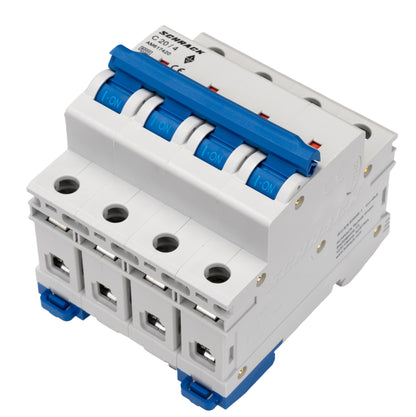 Miniature Circuit Breaker (MCB) AMPARO 6kA, C 20A, 4-pole