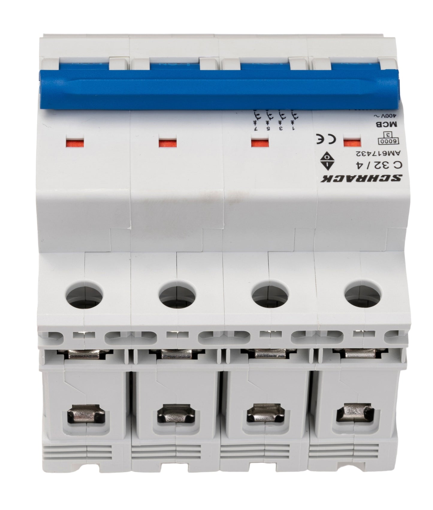 Miniature Circuit Breaker (MCB) AMPARO 6kA, C 32A, 4-pole