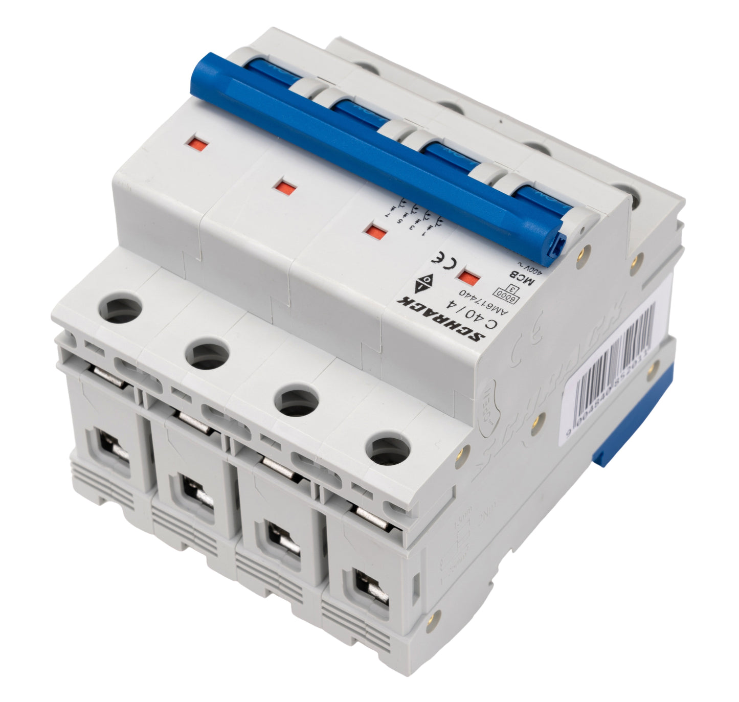 Miniature Circuit Breaker (MCB) AMPARO 6kA, C 40A, 4-pole