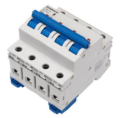 Miniature Circuit Breaker (MCB) AMPARO 6kA, C 50A, 4-pole