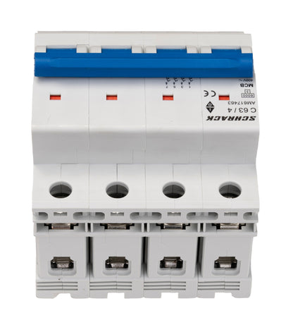 Miniature Circuit Breaker (MCB) AMPARO 6kA, C 63A, 4-pole