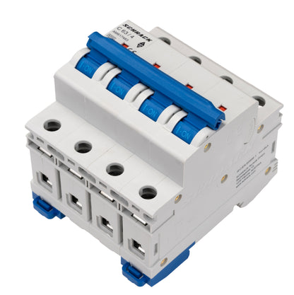 Miniature Circuit Breaker (MCB) AMPARO 6kA, C 63A, 4-pole