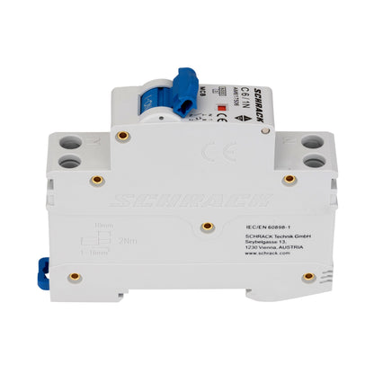 Întreruptor automat modular, AMPARO 6kA, C 6A, 1P+N, 1UH