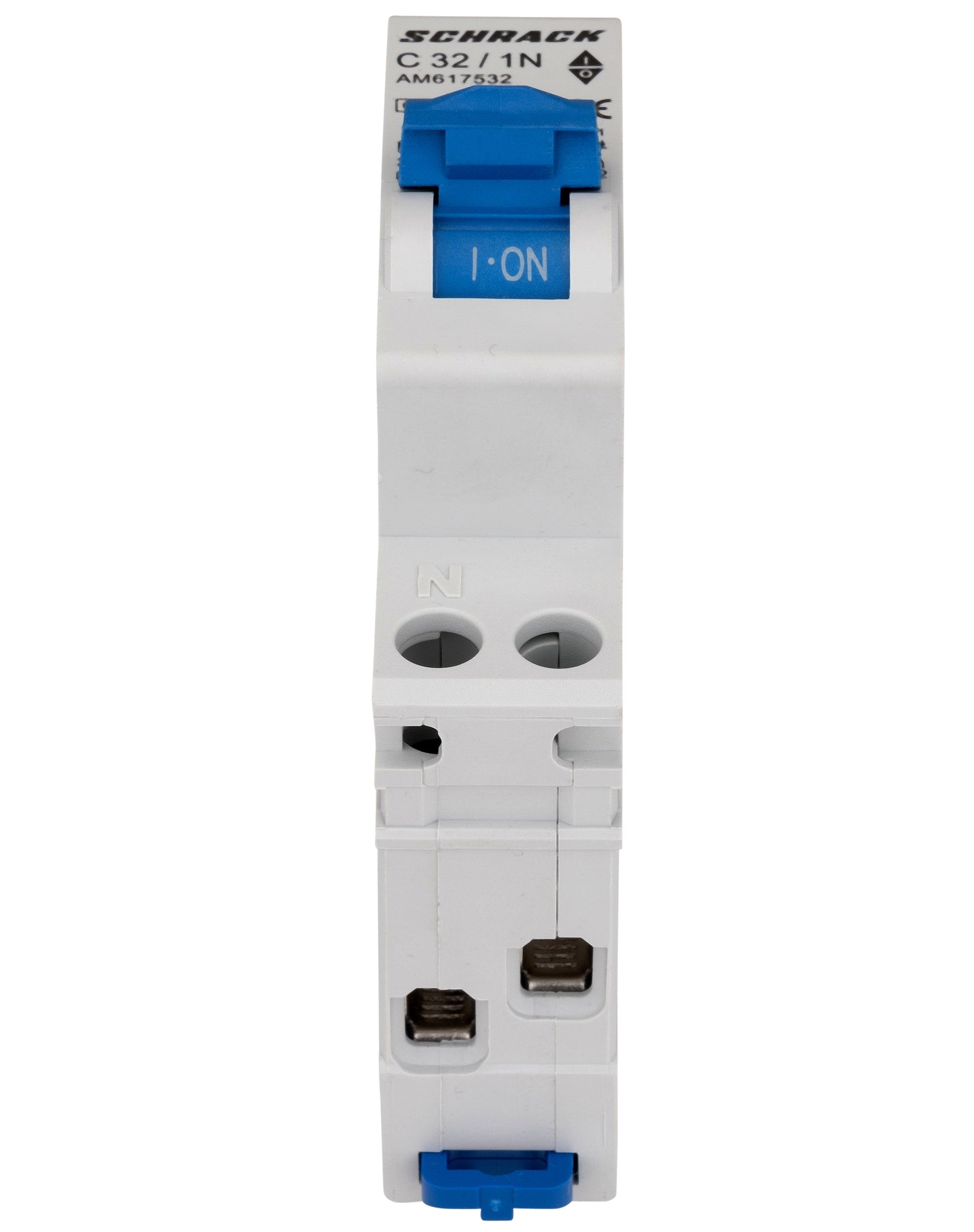 Întreruptor automat modular, AMPARO 6kA, C 32A, 1P+N, 1UH