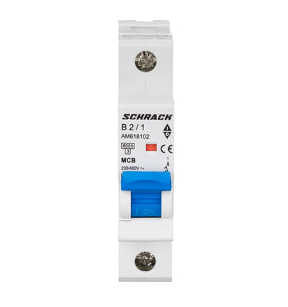Întreruptor automat modular (MCB) AMPARO 6kA, B 2A, 1-pol
