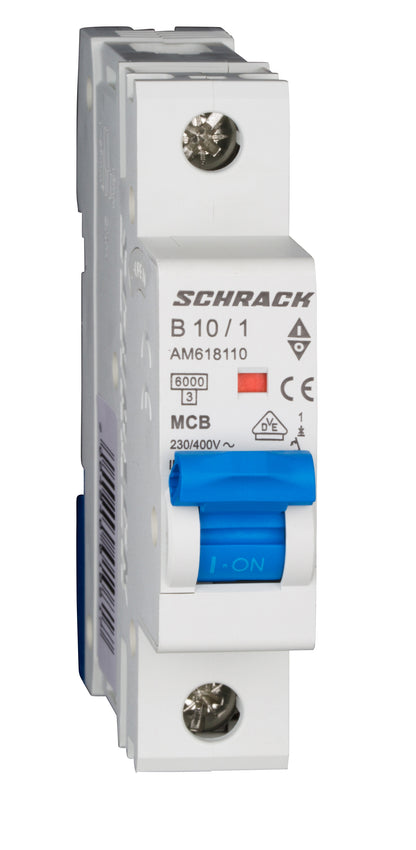 Întreruptor automat modular (MCB) AMPARO 6kA, B 10A, 1-pol