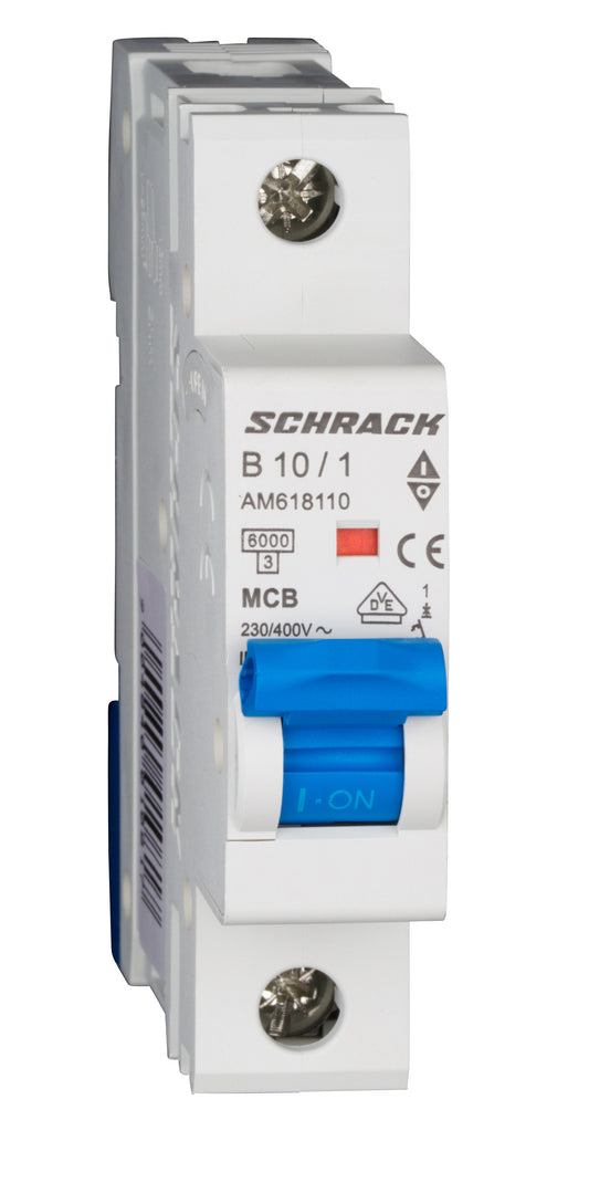 Întreruptor automat modular (MCB) AMPARO 6kA, B 10A, 1-pol
