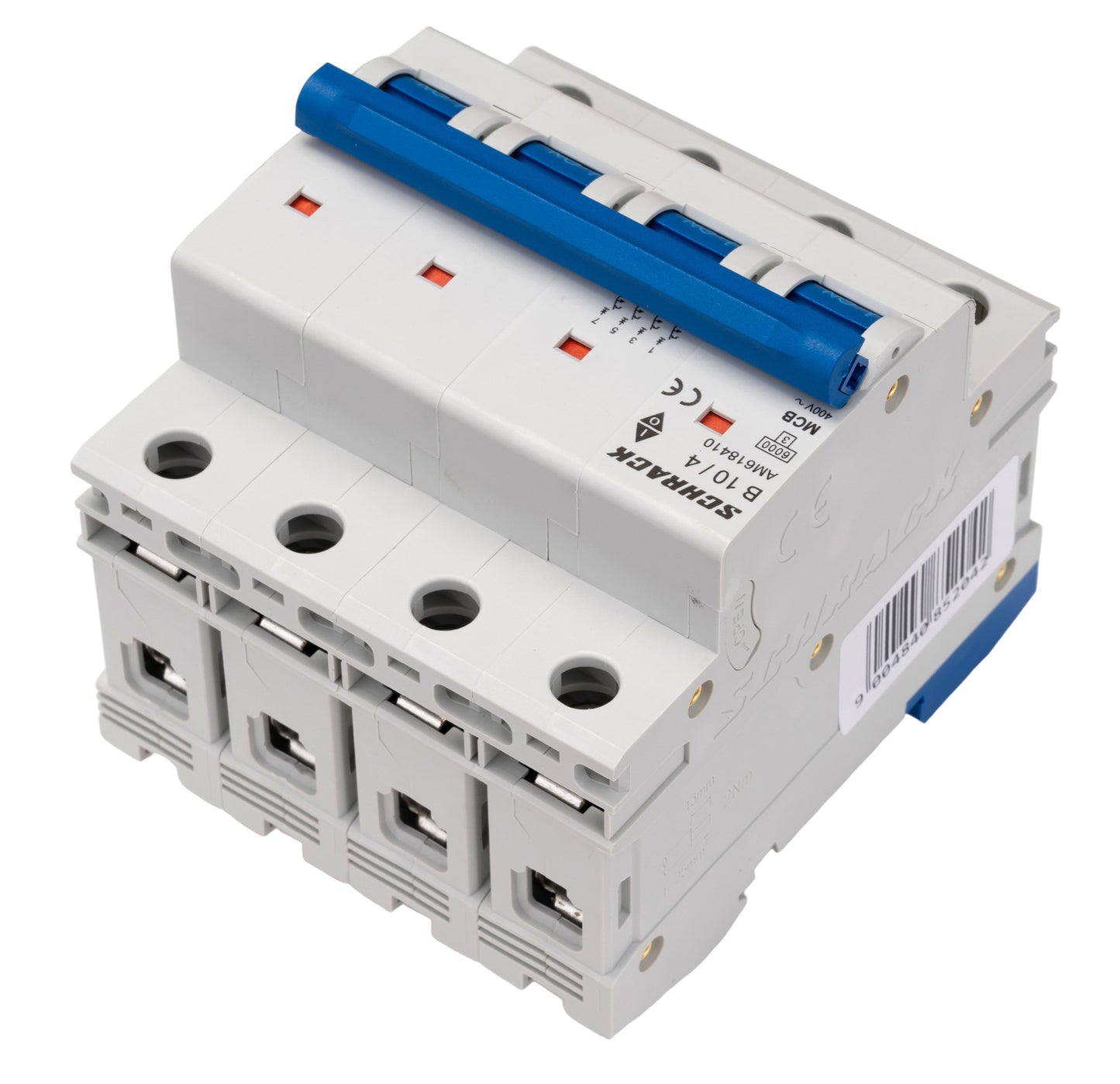 Miniature Circuit Breaker (MCB) AMPARO 6kA, B 10A, 4-pole