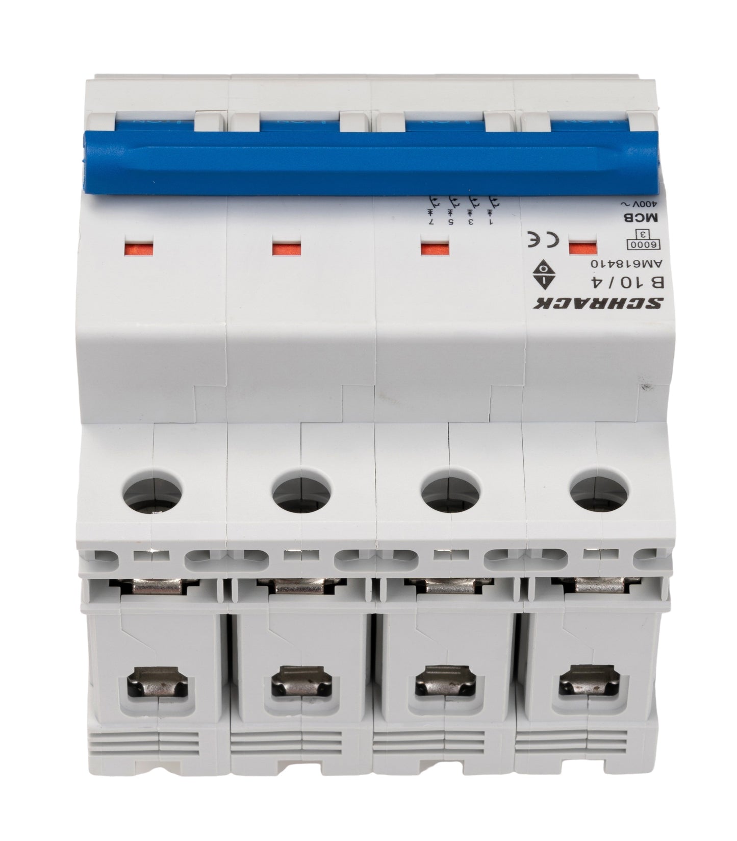 Miniature Circuit Breaker (MCB) AMPARO 6kA, B 10A, 4-pole