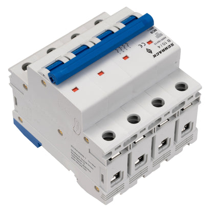 Miniature Circuit Breaker (MCB) AMPARO 6kA, B 10A, 4-pole