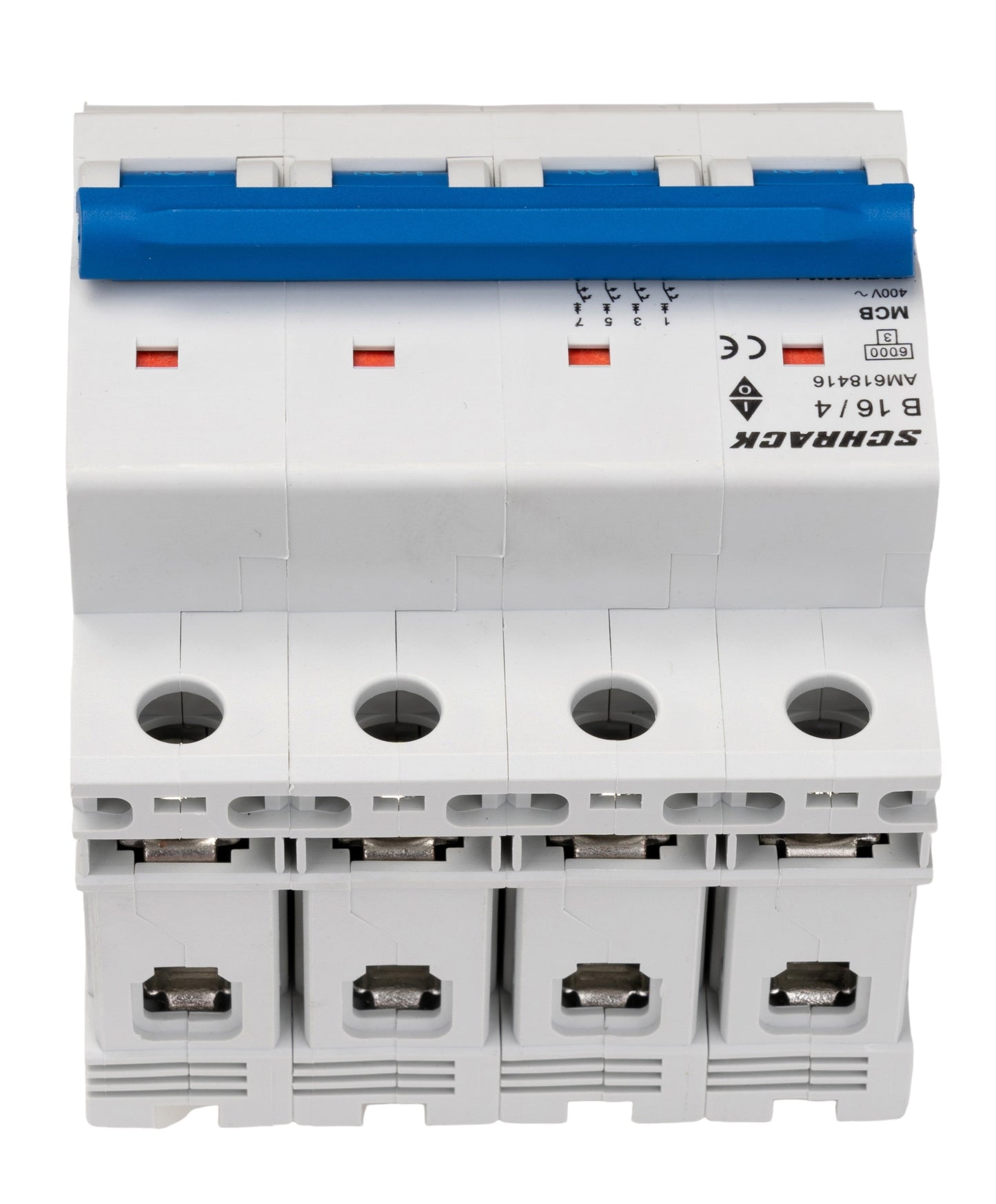Miniature Circuit Breaker (MCB) AMPARO 6kA, B 16A, 4-pole