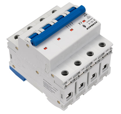 Miniature Circuit Breaker (MCB) AMPARO 6kA, B 16A, 4-pole