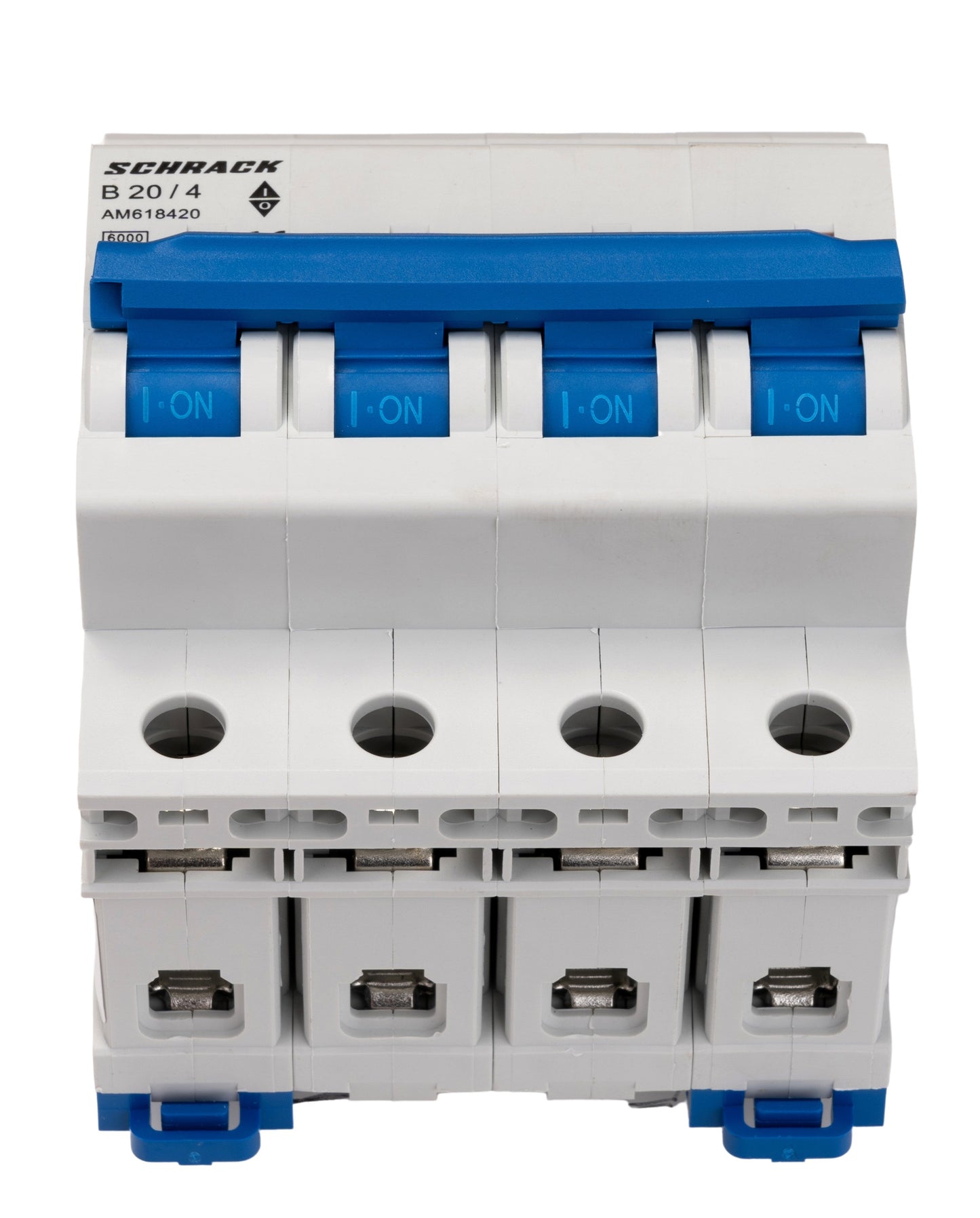 Miniature Circuit Breaker (MCB) AMPARO 6kA, B 20A, 4-pole