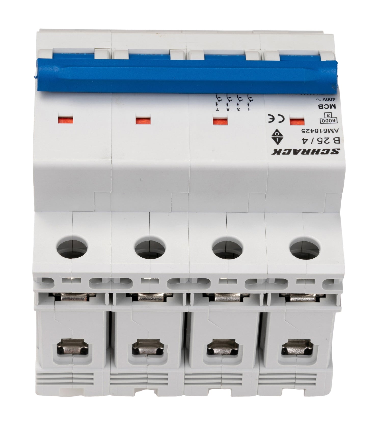 Miniature Circuit Breaker (MCB) AMPARO 6kA, B 25A, 4-pole