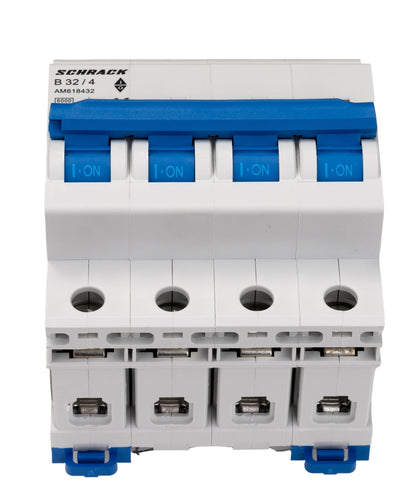 Miniature Circuit Breaker (MCB) AMPARO 6kA, B 32A, 4-pole