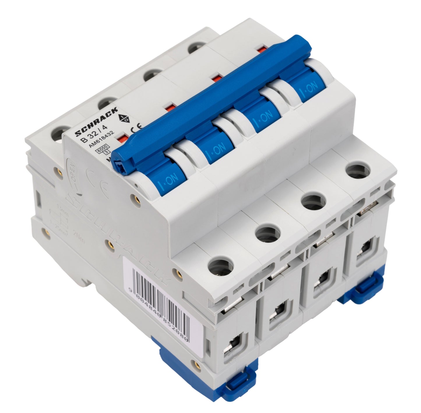 Miniature Circuit Breaker (MCB) AMPARO 6kA, B 32A, 4-pole